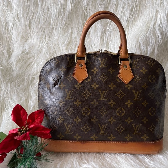 ❤️❤️❤️Authentic Louis Vuitton Monogram Alma Hand Bag - Picture 5 of 13
